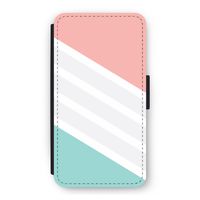 Strepen pastel: iPhone 11 Pro Flip Hoesje