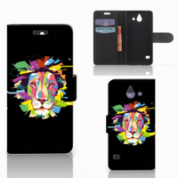 Huawei Ascend Y550 Leuk Hoesje Lion Color - thumbnail