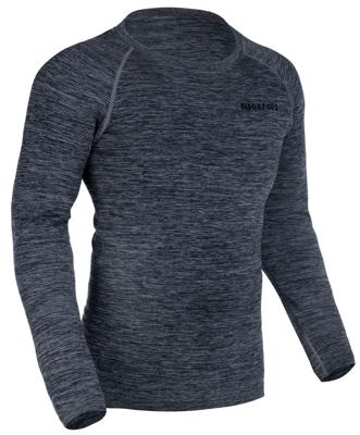 OXFORD functional shirt long sleeve 2xl/3xl gray