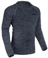 OXFORD functional shirt long sleeve s/m gray