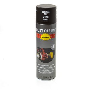 Spuitbus mat zwart ral9005 2178.