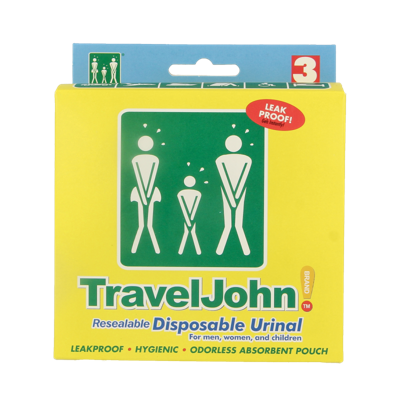 Able 2 Travel john 3 Stuks