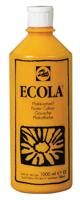 Talens Ecola plakkaatverf flacon van 1000 ml, geel