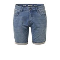 No Excess regular fit jog denim short bleach denim - thumbnail