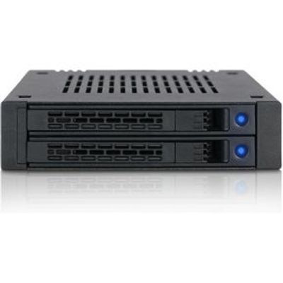 Icy Dock MB742SP-B 2x2,5 SATA mobile rack voor externe 3,5
