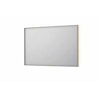 INK SP32 spiegel - 120x4x80cm rechthoek in stalen kader incl indir LED - verwarming - color changing - dimbaar en schakelaar - geborsteld RVS 8410073