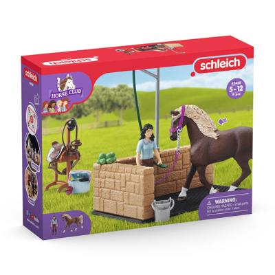 Schleich horse club paardenwasbox met emily en van hor 42438