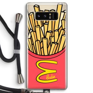 McElodie: Samsung Galaxy Note 8 Transparant Hoesje met koord