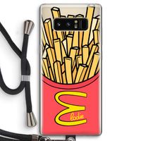 McElodie: Samsung Galaxy Note 8 Transparant Hoesje met koord