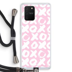 XOXO: Samsung Galaxy S10 Lite Transparant Hoesje met koord