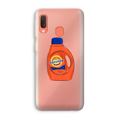 Ultra Sensitive: Samsung Galaxy A20e Transparant Hoesje