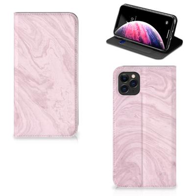 Apple iPhone 11 Pro Max | Standcase | Marble Pink - Origineel Cadeau Vriendin