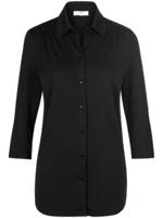Jersey blouse 3/4-mouwen Van Peter Hahn zwart - thumbnail
