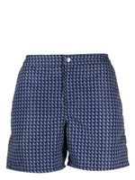 Paul Smith short à imprimé géométrique - Bleu - thumbnail