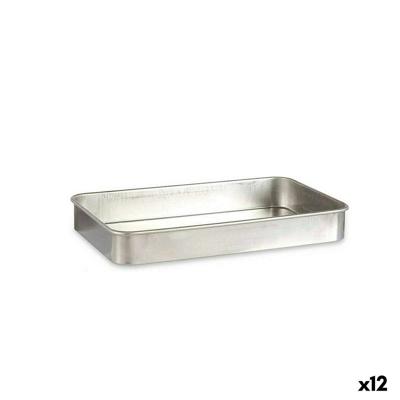 Braadslede Kinvara 100155 100155 Zilverkleurig Aluminium 32 x 7 x 51,5 cm 51,5 x 7 x 32 cm 51,5 x 7,5 x 32 cm (12 Stuks)