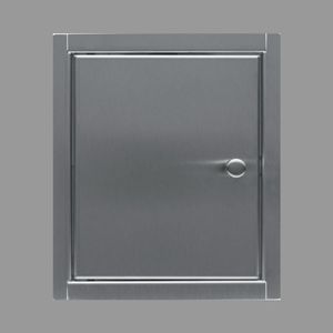 Inbouw Toiletkastje Back-up RVS Geborsteld 13,5x16x13,5 cm