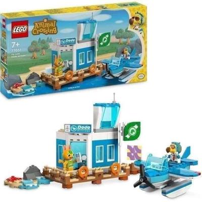 LEGO Animal Crossing 77051 Vliegreizen met Dodo Airlines - Set met een vliegtuig