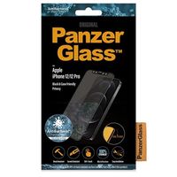 PanzerGlass Privacy CF iPhone 12/12 Pro Screenprotector - 9H - Zwart