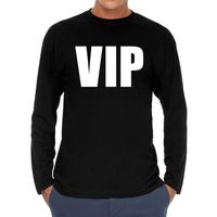 VIP long sleeve t-shirt zwart voor heren