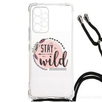 Samsung Galaxy A53 Stevig Bumper Hoesje Boho Stay Wild - thumbnail