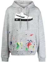 Mostly Heard Rarely Seen 8-Bit hoodie à imprimé graphique - Gris - thumbnail