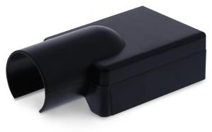 Canalit Systeem25 verloopmof 16mm voor 25x13mm zwart - 4745735