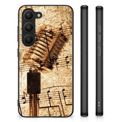 Samsung Galaxy S23 Silicone Back Case Bladmuziek