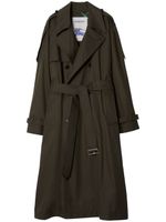 Burberry trench en coton à carreaux Castleford - Marron