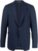 Canali blazer à boutonnière - Bleu