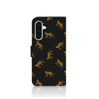 Telefoonhoesje | Met pasjeshouder | voor Samsung Galaxy A36 Leopards