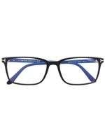 TOM FORD Eyewear lunettes de vue à monture rectangulaire - Noir