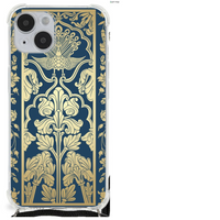 iPhone 14 Plus Case Beige Flowers - thumbnail