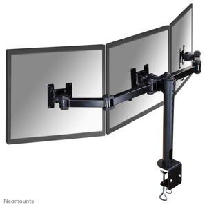 Neomounts FPMA-D960D3 Monitor-tafelbeugel 3-voudig 25,4 cm (10) - 54,6 cm (21,5) Zwart Kantelbaar, Zwenkbaar, Roteerbaar