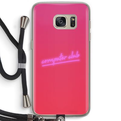 Vice Glow: Samsung Galaxy S7 Transparant Hoesje met koord