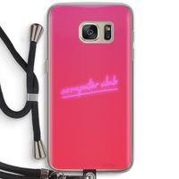 Vice Glow: Samsung Galaxy S7 Transparant Hoesje met koord