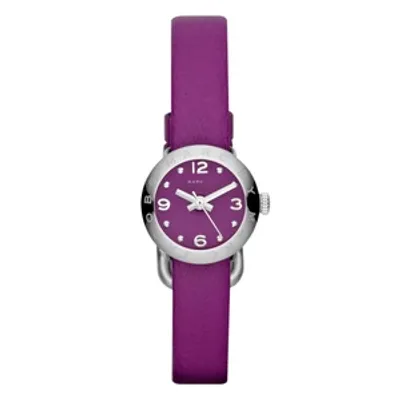 Horlogeband Marc by Marc Jacobs MBM1252 Leder Paars 10mm