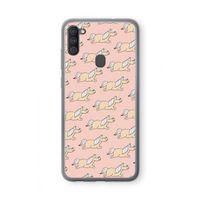 Ponys: Samsung Galaxy A11 Transparant Hoesje