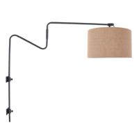 Steinhauer Wand leeslampLinstrom met taupe linnen kap - 3725ZW