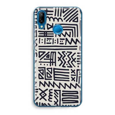 Marrakech print: Huawei P20 Lite Transparant Hoesje