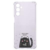 Samsung Galaxy M54 Stevig | Bumper Hoesje | Cat Good Day