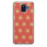 Zon: Samsung Galaxy A6 (2018) Transparant Hoesje