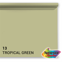 Superior Achtergrondpapier 13 Tropical Green 1,35 x 11m - thumbnail