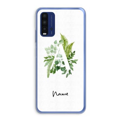 Green Brush: Xiaomi Redmi 9T Transparant Hoesje