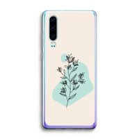 Violets are blue: Huawei P30 Transparant Hoesje Violets are blue: Huawei P30 Transparant Hoesje