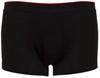 Promodoro E8001 Men´s Boxer Shorts - Black/Red/Red - L
