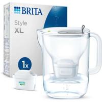 Brita karaf filterstijl XL Gray (3.6L) inbegrepen 1 MaxTra Pro All-In-1 Filtercartridge