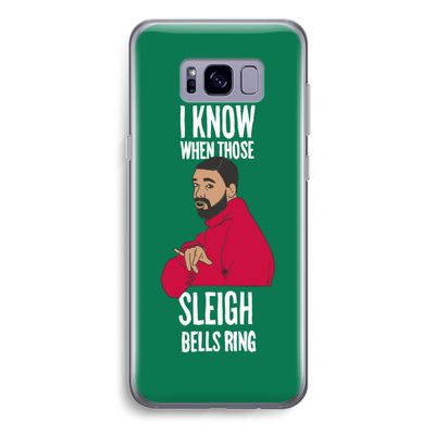 Sleigh Bells Ring: Samsung Galaxy S8 Plus Transparant Hoesje