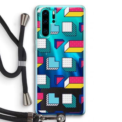 8-bit N°7: Huawei P30 Pro Transparant Hoesje met koord