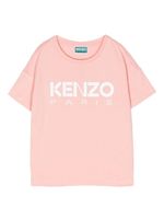 Kenzo Kids t-shirt à logo imprimé - Rose - thumbnail