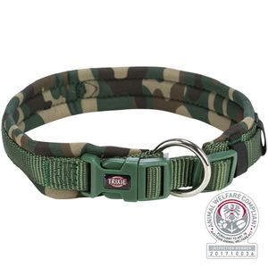 TRIXIE HALSBAND HOND MIMETICO EXTRA BREED MET NEOPREEN CAMOUFLAGE S-M 35-42X1,5 CM